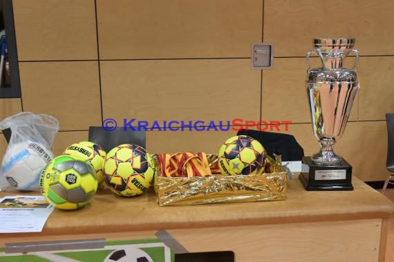 Futsal-Kreismeisterschaften Sinsheim B-Junioren in der Kraichgauhalle in Gemmingen - Futsal Endspiel B-Junioren SV Rohrbach/S vs JSG Obergimpern/Bonfeld/Fürfeld 1 (© Siegfried Lörz)